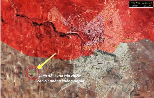 Nga tập kích dữ dội, quân đội Syria cắt đứt tiếp vận phiến quân ở Daraa - ảnh 1