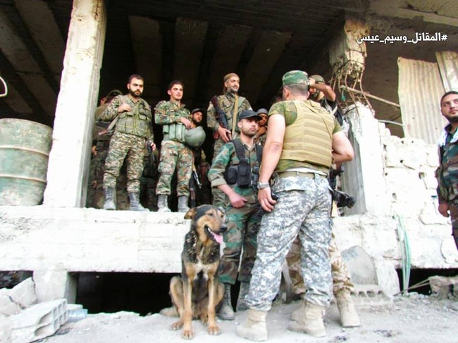 Vệ binh Syria giáng đòn vào chiến tuyến thánh chiến ngoại ô Damascus - ảnh 5