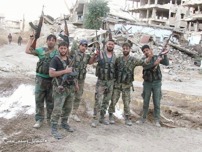Vệ binh Syria giáng đòn vào chiến tuyến thánh chiến ngoại ô Damascus - ảnh 7