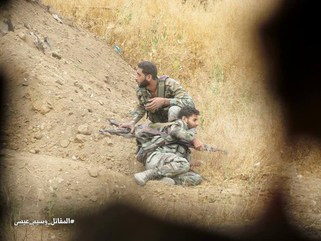 Vệ binh Syria giáng đòn vào chiến tuyến thánh chiến ngoại ô Damascus - ảnh 8