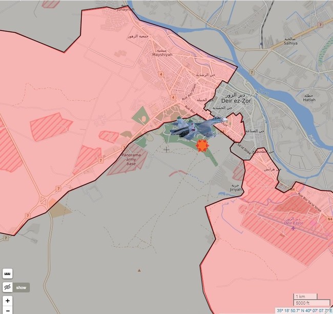 Chiến sự Syria: Không quân Nga truy diệt IS tại Deir Ezzor - ảnh 1