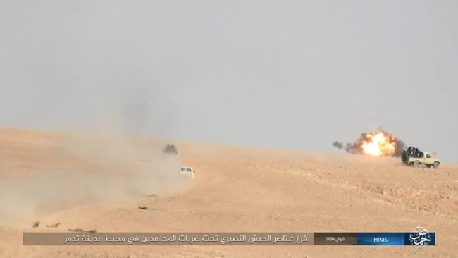 IS ép phiến quân tử chiến tại Palmyra (video) - ảnh 1