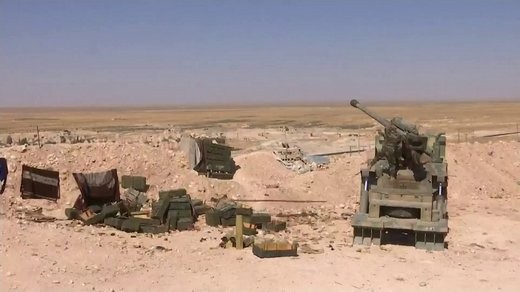 Pháo tự hành tung hoành trên chiến trường Syria - ảnh 2