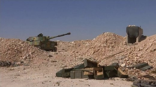 Pháo tự hành tung hoành trên chiến trường Syria - ảnh 3