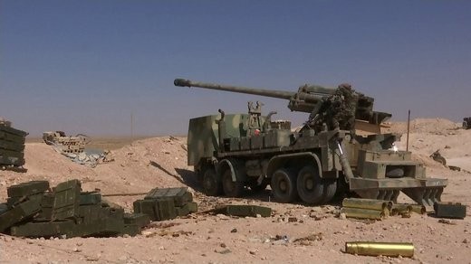 Pháo tự hành tung hoành trên chiến trường Syria - ảnh 5