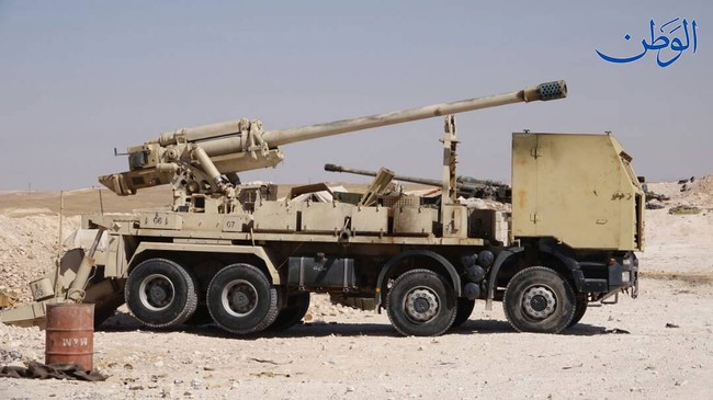 Pháo tự hành tung hoành trên chiến trường Syria - ảnh 6