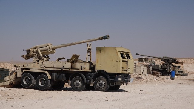 Pháo tự hành tung hoành trên chiến trường Syria - ảnh 7