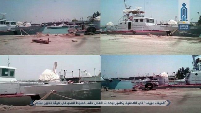 Phiến quân khoe tấn công căn cứ hải quân Syria - ảnh 2