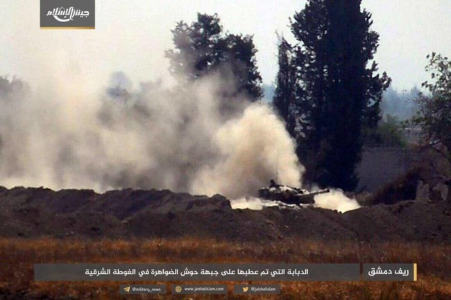 Quân đội Syria bất ngờ hứng thất bại trước phe thánh chiến ngoại ô Damascus - ảnh 6