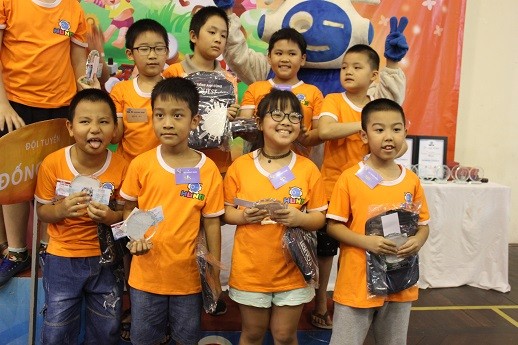 Xem học sinh tiểu học Hà thành tranh tài điều khiển robot điêu luyện - ảnh 4