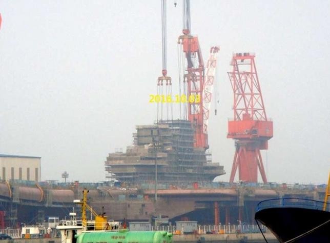 Trung Quốc lắp radar mảng pha quét điện tử chủ động cho tàu sân bay Type 001A - ảnh 1