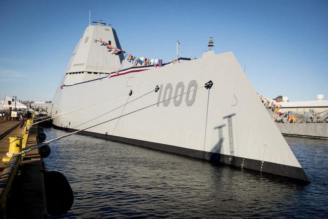 Mỹ muốn triển khai gấp tàu khu trục Zumwalt ở châu Á-Thái Bình Dương - ảnh 1