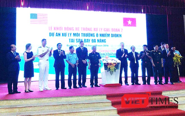 Khởi động giai đoạn 2 dự án Xử lý dioxin ở sân bay Đà Nẵng - ảnh 1