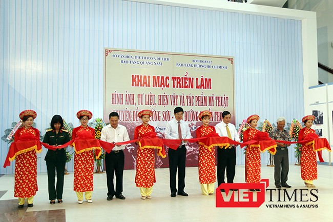 Quảng Nam: Khai mạc triển lãm “Trường Sơn - Con đường huyền thoại“ - ảnh 1