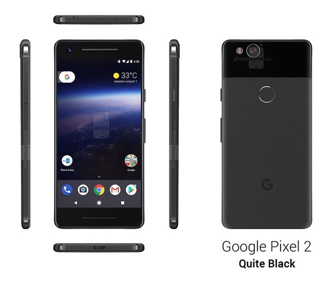 Ngắm “bom tấn” Google Pixel 2 đủ màu sắc dưới mọi góc độ - ảnh 1
