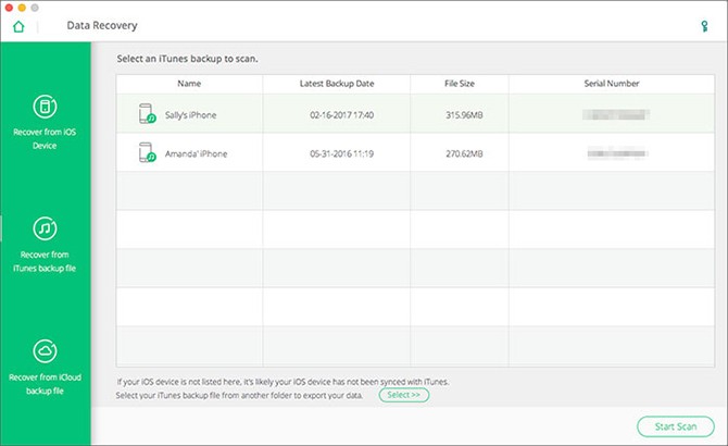 Khôi phục dữ liệu đã mất trên iPhone/iPad với phần mềm iOS Data Recovery - ảnh 6