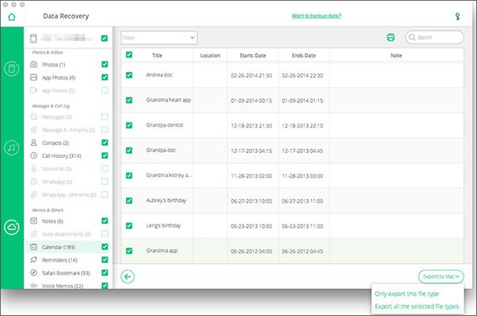 Khôi phục dữ liệu đã mất trên iPhone/iPad với phần mềm iOS Data Recovery - ảnh 10