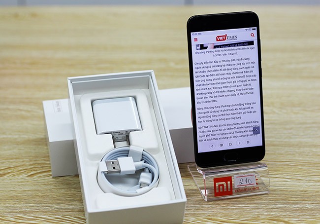 HOT: Mở hộp Xiaomi Mi 6 đầu tiên về Việt Nam Xiaomi Mi 6
