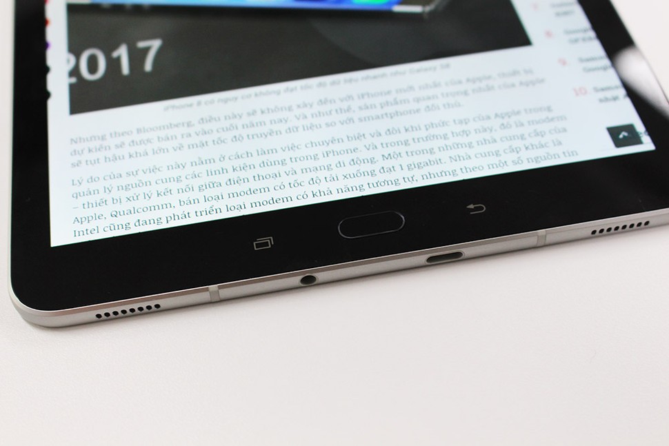 Video: Trải nghiệm Galaxy Tab S3: Nhanh, đẹp và... “chát“ - ảnh 6