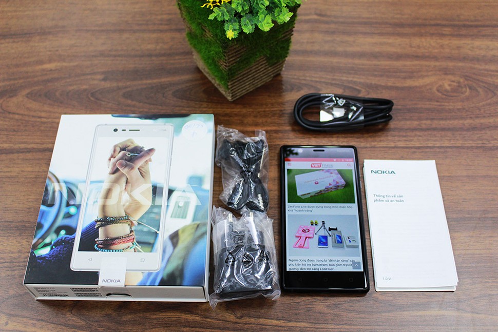 Trên tay Nokia 3: Smartphone giá rẻ, hiệu năng khá - ảnh 1