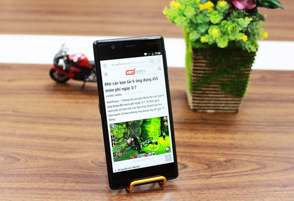 Trên tay Nokia 3: Smartphone giá rẻ, hiệu năng khá - ảnh 3
