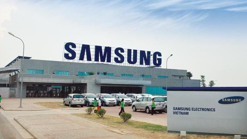Bốn nhà máy Samsung tại Việt Nam thu về 38 tỉ USD trong nửa đầu năm