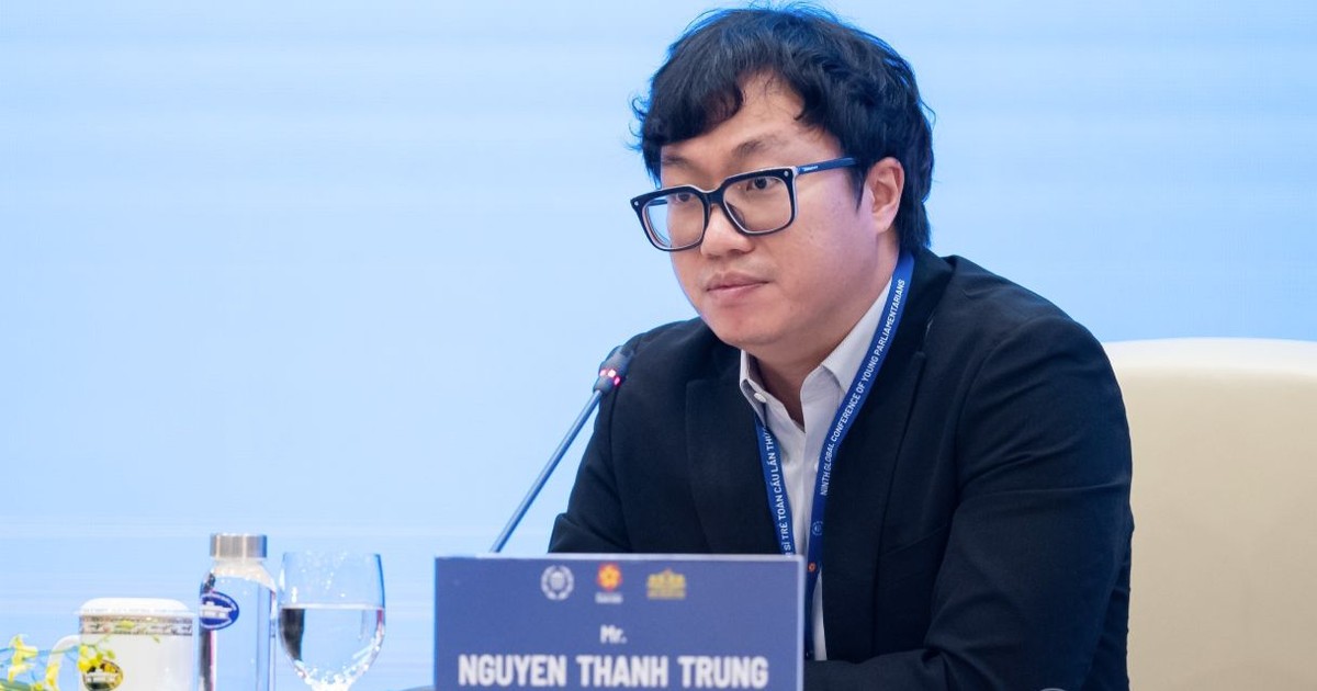 Nguyễn Thành Trung tại một sự kiện