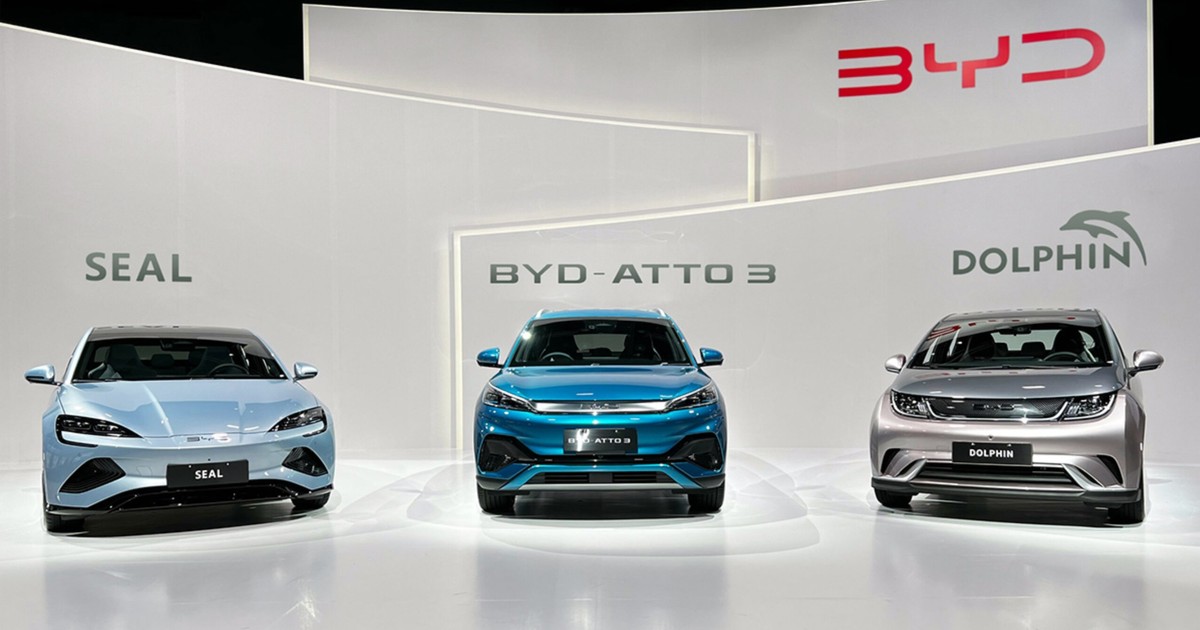 Giá lăn bánh bộ 3 xe điện BYD, cao nhất gần 1,4 tỷ đồng
