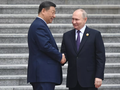 Tổng thống Nga Vladimir Putin đã gặp gỡ Chủ tịch Trung Quốc Tập Cận Bình trong chuyến thăm Bắc Kinh ngày 16/5 (Ảnh: Sputnik)