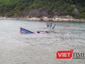 Tàu chìm do di chuyển tránh bão