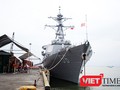 Tàu khu trục tên lửa dẫn đường USS John S.McCain (DDG 56) tại cảng Tiên Sa (Đà Nẵng)