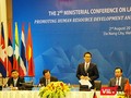 Phó Thủ tướng Vũ Đức Đam phát biểu khai mạc Hội nghị Bộ trưởng về Hợp tác lao động 5 nước Tiểu vùng sông Mê Kông lần 2