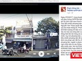 Thông báo truy tìm đối tượng đứng trên yên điều khiển xe máy được phát đi từ trang facebook của Phòng Cảnh sát giao thông CATP Đà Nẵng.