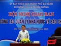 Ông Nguyễn Quang Thanh, Giám đốc Sở TT-TT TP Đà Nẵng cảnh báo tình trạng hoạt động của các trang thông tin tổng hợp tại Hội nghị