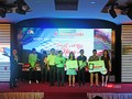 Sáng 8/10, Sở Du lịch Đà Nẵng đã tổ chức trao giải thưởng Cuộc thi trải nghiệm du lịch Đà Nẵng-“Tuyệt vời Đà Nẵng ơi” cho 3 đội có thành tích cao nhất gồm: Idiots, B-Waves và Speed up