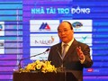Thủ tướng Chính phủ Nguyễn Xuân Phúc phát biểu tại sự kiện Diễn đàn đầu tư Đà Nẵng năm 2017 diễn ra sáng 15/10