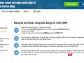 Sở TT&TT TP Đà Nẵng vừa đưa vào tính năng đăng ký tài khoản công dân điện tử qua tin nhắn SMS trên điện thoại di động để thuận lợi cho tổ chức, công dân sử dụng.