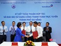  Chiều 3/4, UBND TP Đà Nẵng và Ngân hàng VietinBank đã ký kết thỏa thuận hợp tác cung cấp dịch vụ thanh toán trực tuyến dịch vụ công trên địa bàn TP