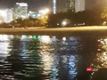 Công ty Kim Long Nam là thủ phạm xả nước thải trái phép ra biển Mỹ Khê đêm ngày 5/8 (ảnh cắt từ clip bạn đọc cung cấp)