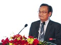 Tiến sĩ Trần Du Lịch-Thành viên Tổ tư vấn kinh tế của Thủ tướng, Trưởng nhóm tư vấn liên kết phát triển vùng duyên hải miền Trung phát biểu tại sự kiện Tọa đàm mùa Xuân 2019 do Thành ủy Đà Nẵng tổ chức hôm ngày 1/3/2019