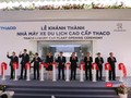 Nhà máy xe du lịch cao cấp Thaco theo tiêu chuẩn quốc tế tại Chu Lai (Quảng Nam) chính thức khánh thành.