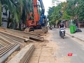 Đơn vị thi công đang thi công Dự án Cải thiện môi trường nước phía Đông trên đại bàn quận Sơn Trà