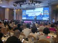 Ông Lê Trung Chinh - Phó Chủ tịch UBND TP Đà Nẵng phát biểu khai mạc sự kiện Ngày hội khởi nghiệp sáng tạo Đà Nẵng-SURF 2019 diễn ra sáng nay (1/11)
