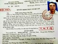 Lệnh truy nã của Cơ quan Cơ quan điều tra hình sự Bộ Quốc phòng đối với Đinh Tiên Sử.
