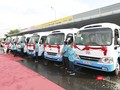 Sáng 1/1/2020, Sở GTVT TP Đà Nẵng chính thức đưa tuyến xe buýt Đà Nẵng - Huế vào phục vụ
