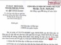 Văn bản của UBND TP Đà Nẵng thống nhất đề nghị của Sở GD&ĐT TP Đà Nẵng, đồng ý cho học sinh trên địa bàn tiếp tục nghỉ học từ ngày 10/2 - 16/2 để phòng chống dịch do virus Corona gây ra.