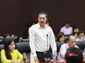 Ông Cao Trí Dũng - Chủ tịch Hiệp hội Du lịch TP Đà Nẵng phát biểu tại buổi gặp mặt cộngk đồng DN của UBND TP Đà Nẵng diễn ra sáng 4/3