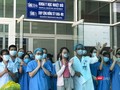 Bệnh nhân mắc COVID-19 thứ 135 điều trị tại Đà Nẵng tại buổi xuất viện