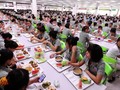 Khu vực nhà ăn của công nhân Công ty Samsung tại Việt Nam. Ảnh: Samsung Global Newsroom.