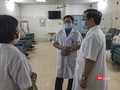 Đoàn kiểm tra số 1 của Bộ Y tế và Sở Y tế Hà Nội trong chuyến kiểm tra công tác chống dịch COVID-19 tại các bệnh viện chuyên khoa phổi, thận trên địa bàn TP.